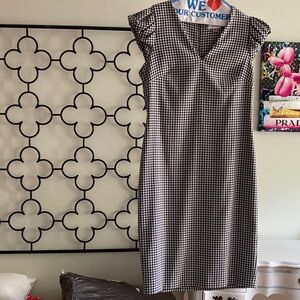 Calvin Klein Gingham Midi Dress